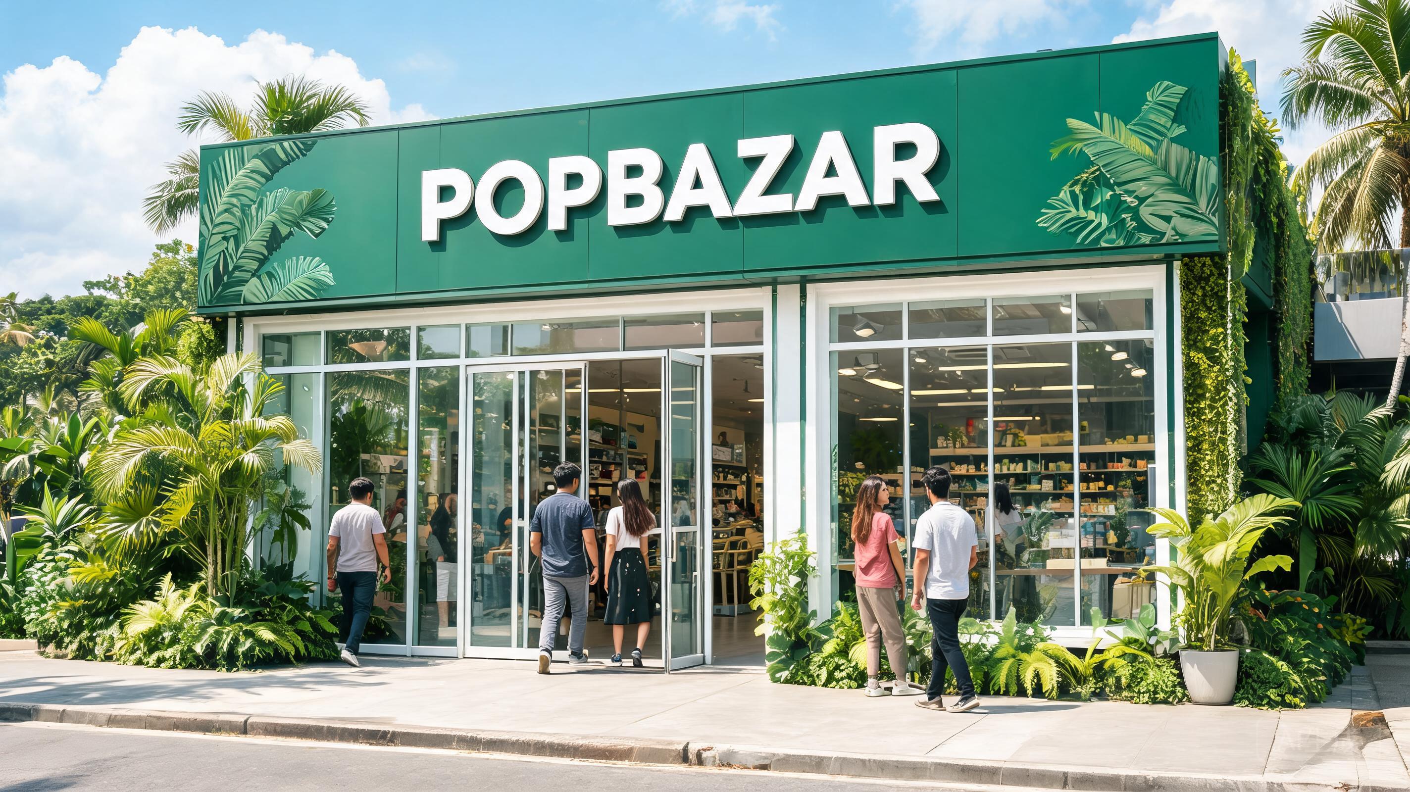 POPBAZAR门店展示
